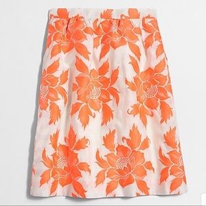 🌴3/$20 J. Crew Vibrant Floral Flounce Skirt